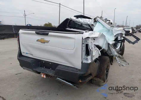 2025 Chevrolet Silverado Ev Lt из США, поврежденный, VIN 1GC10ZED6SU400757